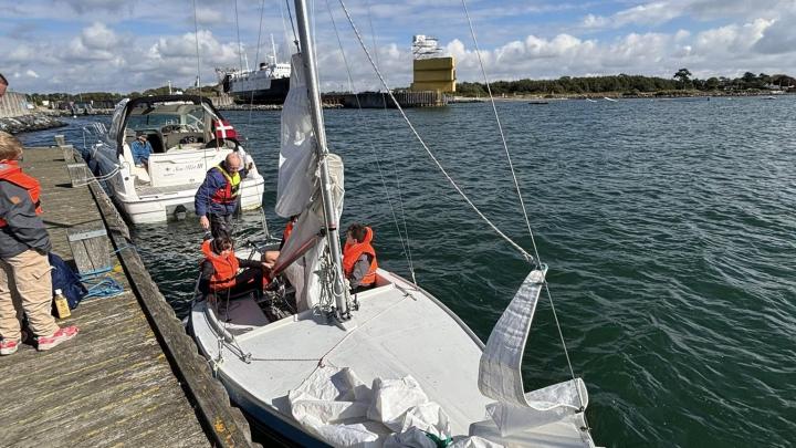 Søspejdere i Svendborgjolle